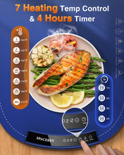 Load image into Gallery viewer, Spacekey Food Warming Mat for Parties Buffet Food with 7 Temp Setting