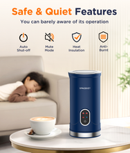 Load image into Gallery viewer, Spacekey 4-in-1 Electric Milk Frother, 10.1oz/300ml Automatic Foam Maker with Mute Mode
