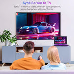 DBPOWER 17.9" Portable DVD Player with 15.6" Large HD Screen, 6 Hours Rechargeable Battery, Support USB/SD Card/Sync TV and Multiple Disc Formats, High Volume Speaker,Purple