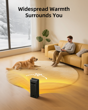 Load image into Gallery viewer, Spacekey Electric Heaters for Indoor Use with Thermostat, Remote
