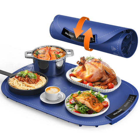 Spacekey Food Warming Mat for Parties Buffet Food with 7 Temp Setting
