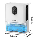 Spacekey 106 OZ Water Tank (1000 sq.ft) Dehumidifiers for Home