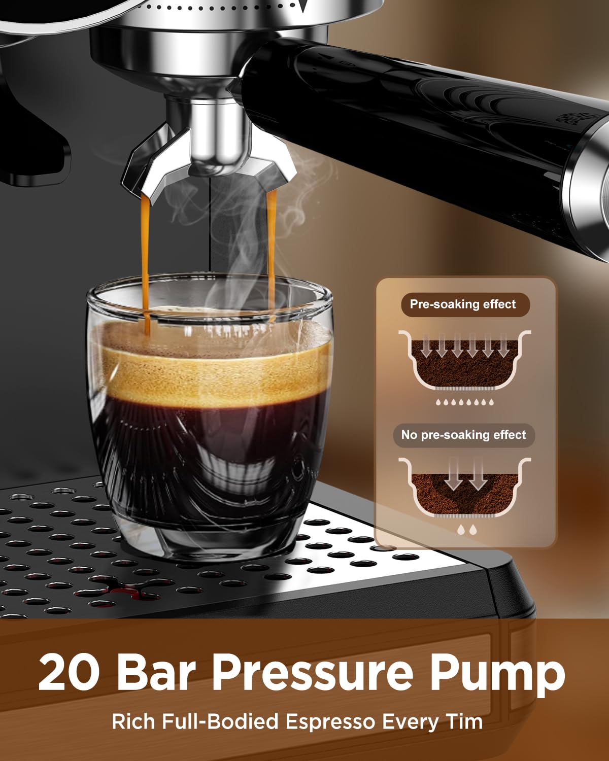 Spacekey CM5510 Espresso Machine with Grinder