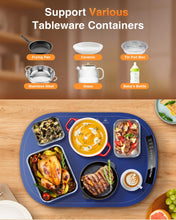 Load image into Gallery viewer, Spacekey Food Warming Mat for Parties Buffet Food with 7 Temp Setting
