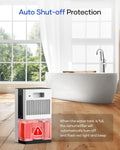 Spacekey 1000 sq. ft. 95 OZ Water Tank Dehumidifiers for Home