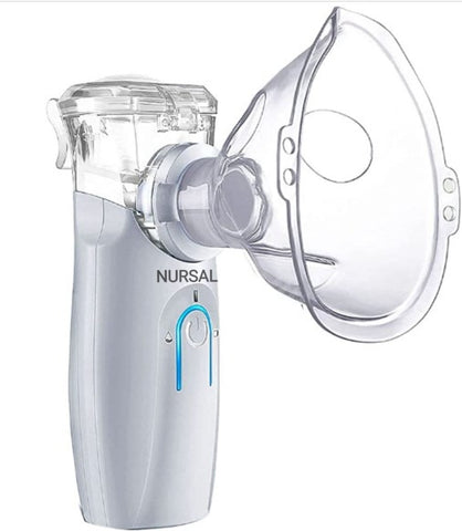 Portable Mesh Nebulizer, NURSAL Portable Nebulizers Cool Mist Steam Inhaler for Moisture