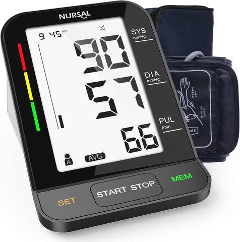 NURSAL Automatic Wrist Blood Pressure Monitor: Blood-Pressure Kit of Bp Cuff